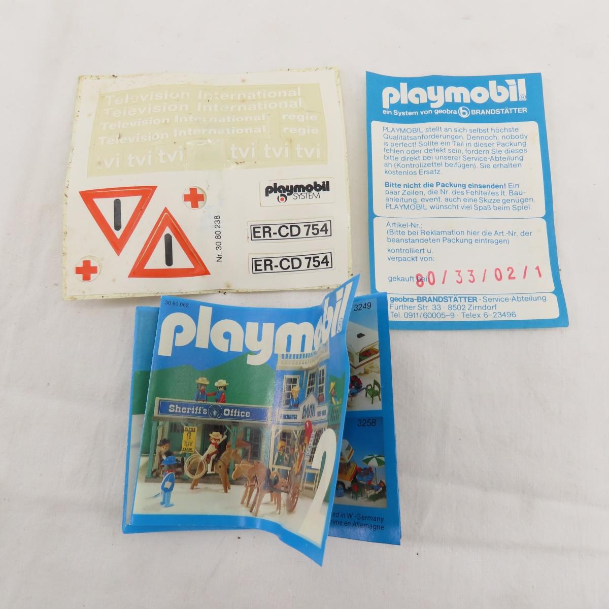 2 Vintage Playmobil Sets in Box