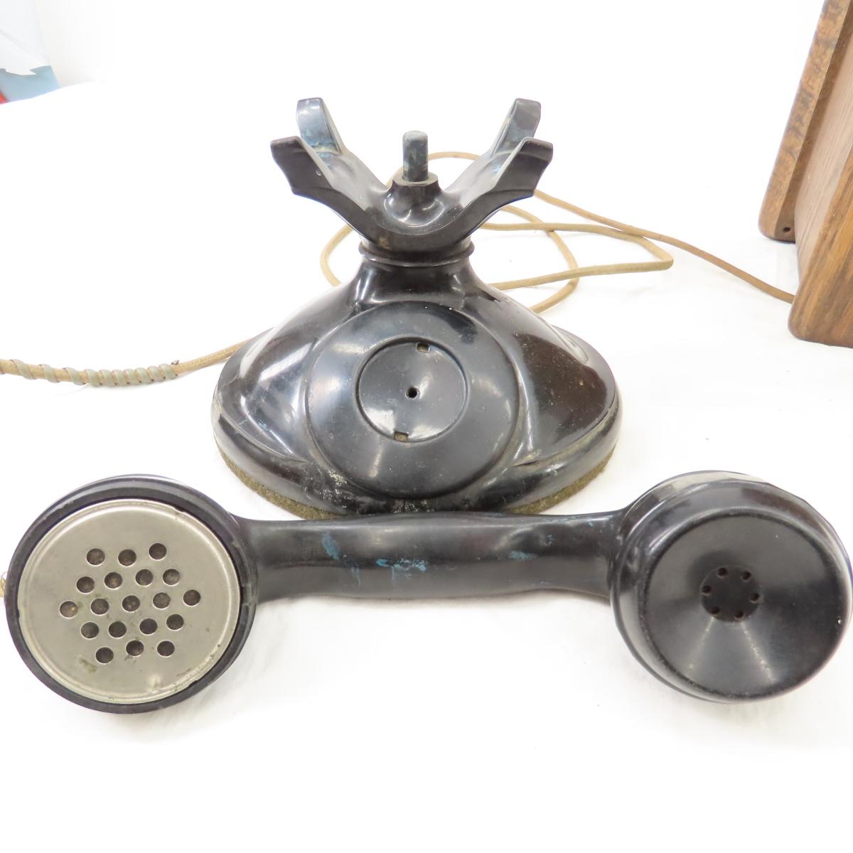 Stromberg-Carlson Wall Crank with Table Handset