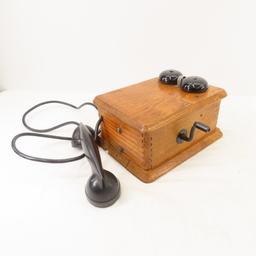 Western Electric Company Wall Crank Telephone