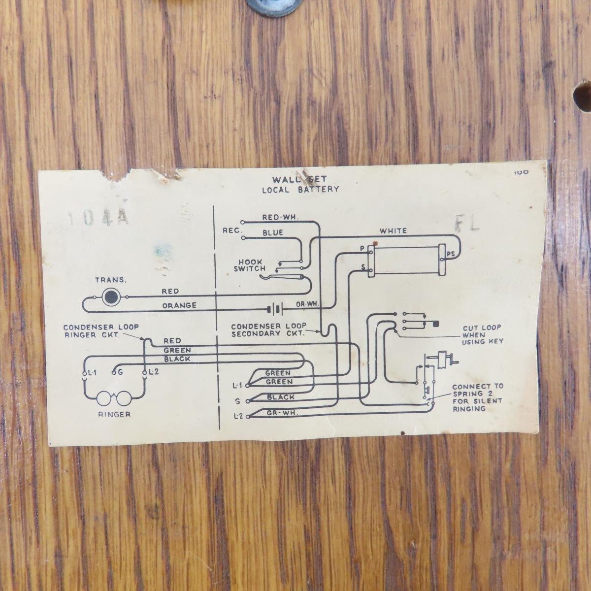 Western Electric Wall Crank Telephone