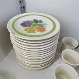 Franciscan Earthenware Floral Pattern Dishes