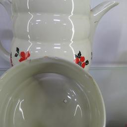 Vintage Hall's Red Poppy Serving Pieces