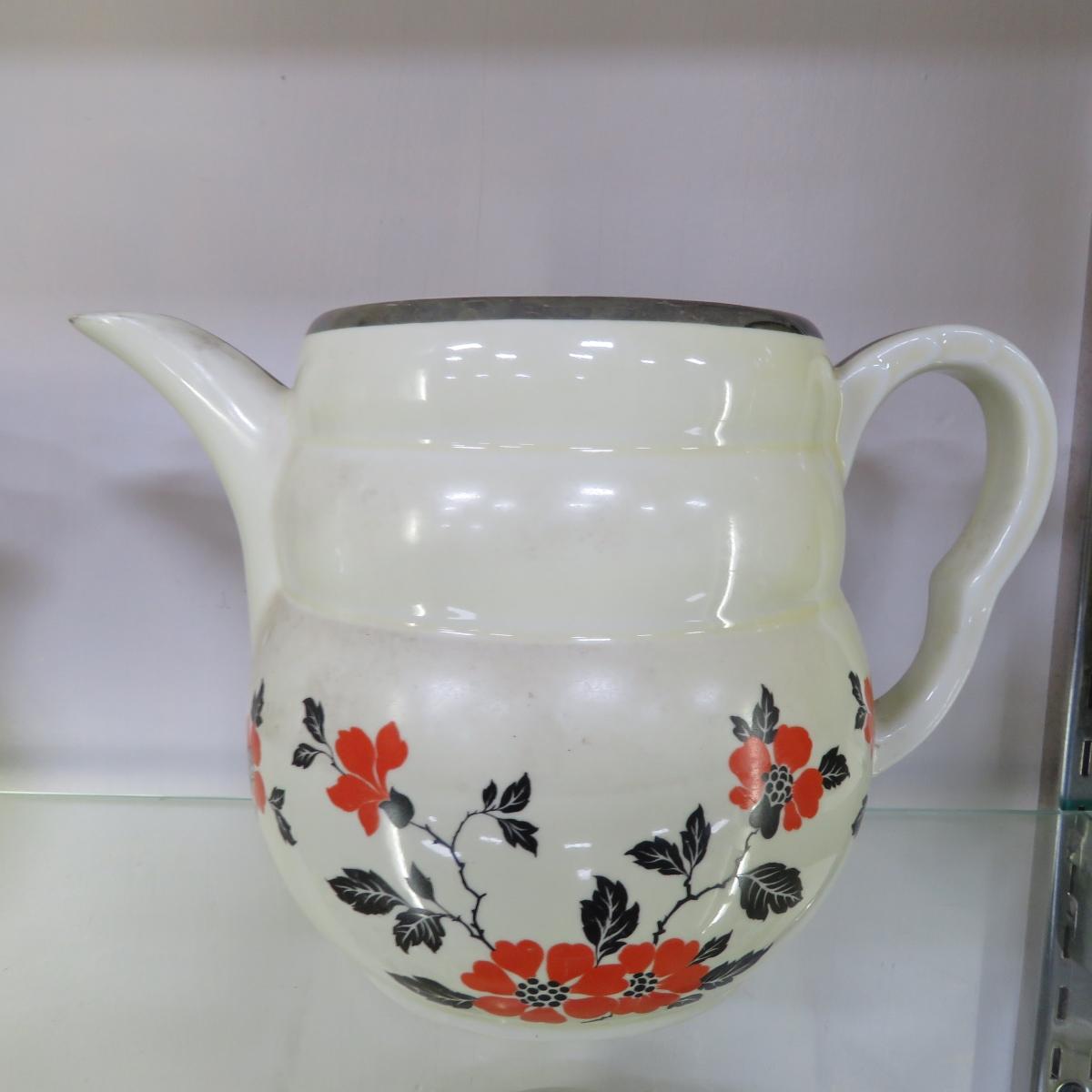 Vintage Hall's Red Poppy Glasses & Dinnerware