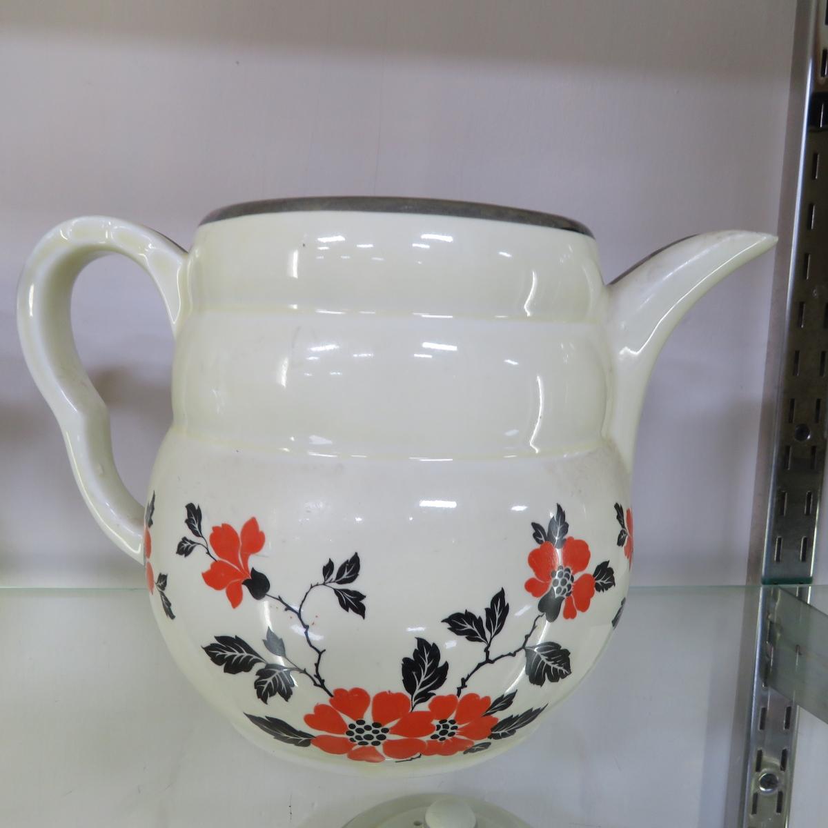 Vintage Hall's Red Poppy Glasses & Dinnerware