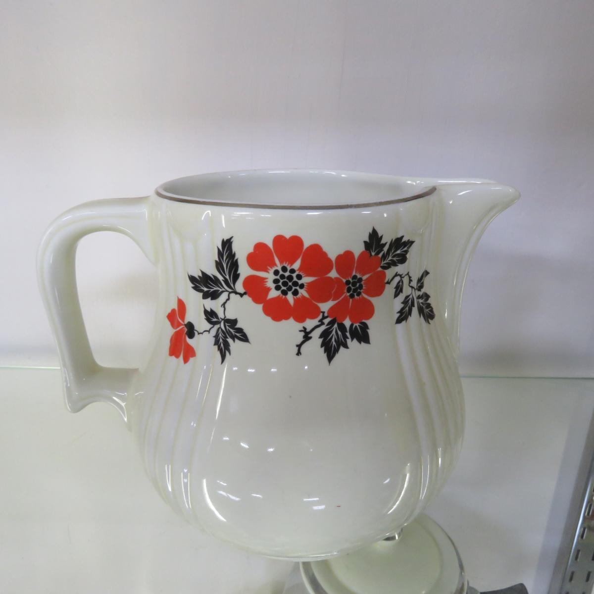 Vintage Hall's Red Poppy Glasses & Dinnerware