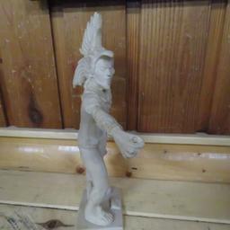 Warrior Statue, 2 Prints & 3 Elvgren Pin-Up Books