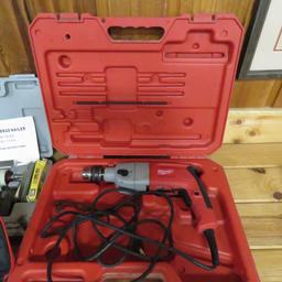 Milwaukee Hammer Drill & Other Tools