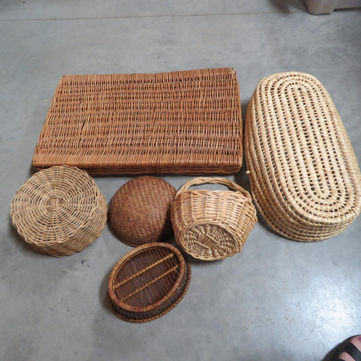 Hand Woven Market & Other Baskets and Trays