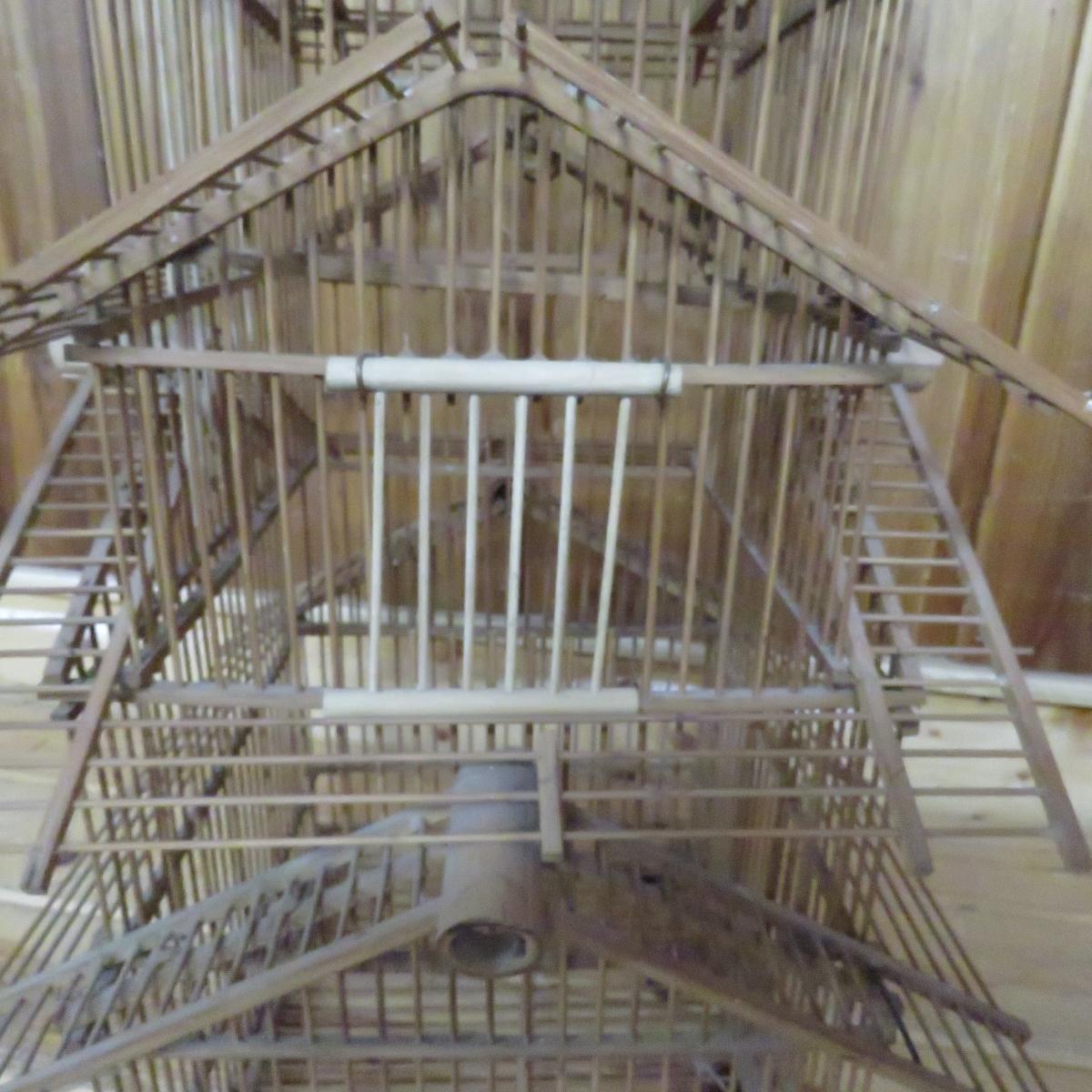 Large Bamboo Bird Cage, Bird Feeders & More