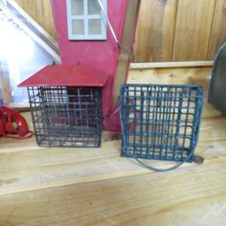 Large Bamboo Bird Cage, Bird Feeders & More