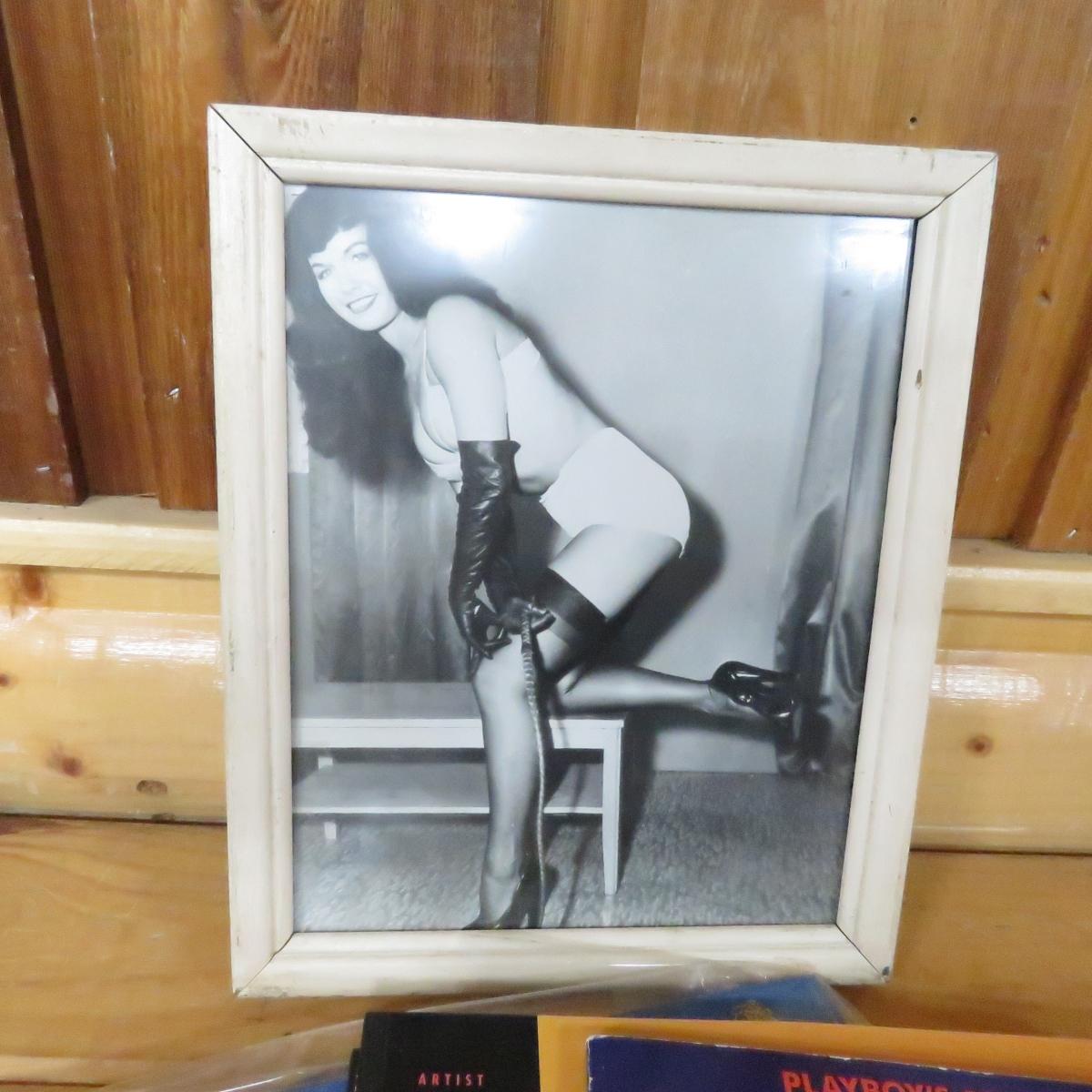 Betty Page Photo, Elvgren & Other Pin-Up Books