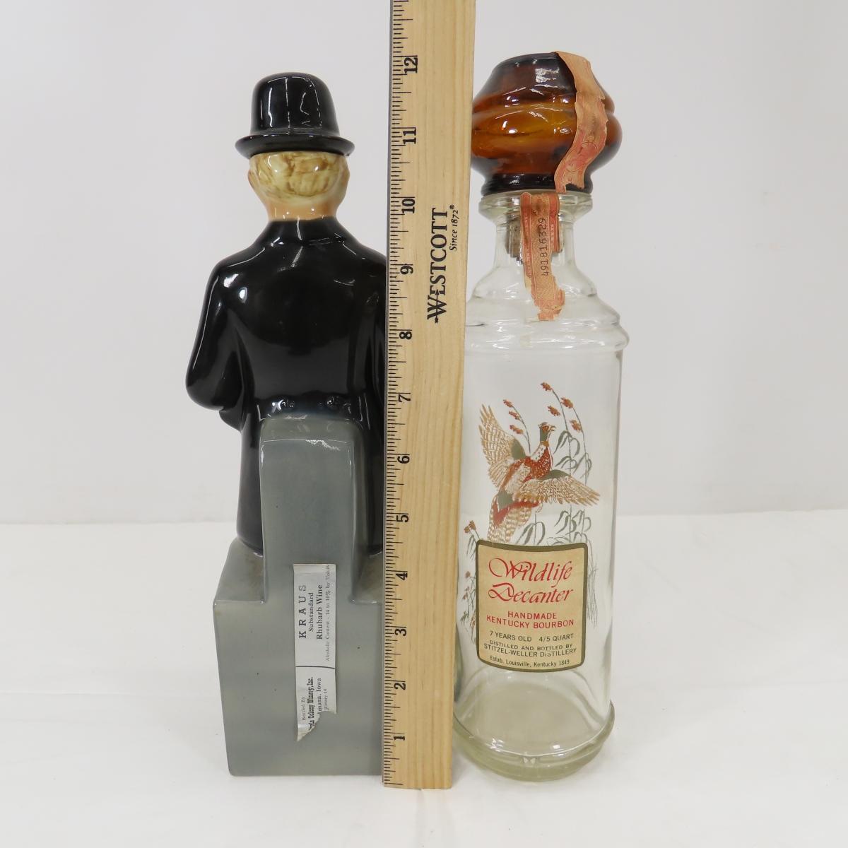 Assorted Jim Beam & Other Decanters