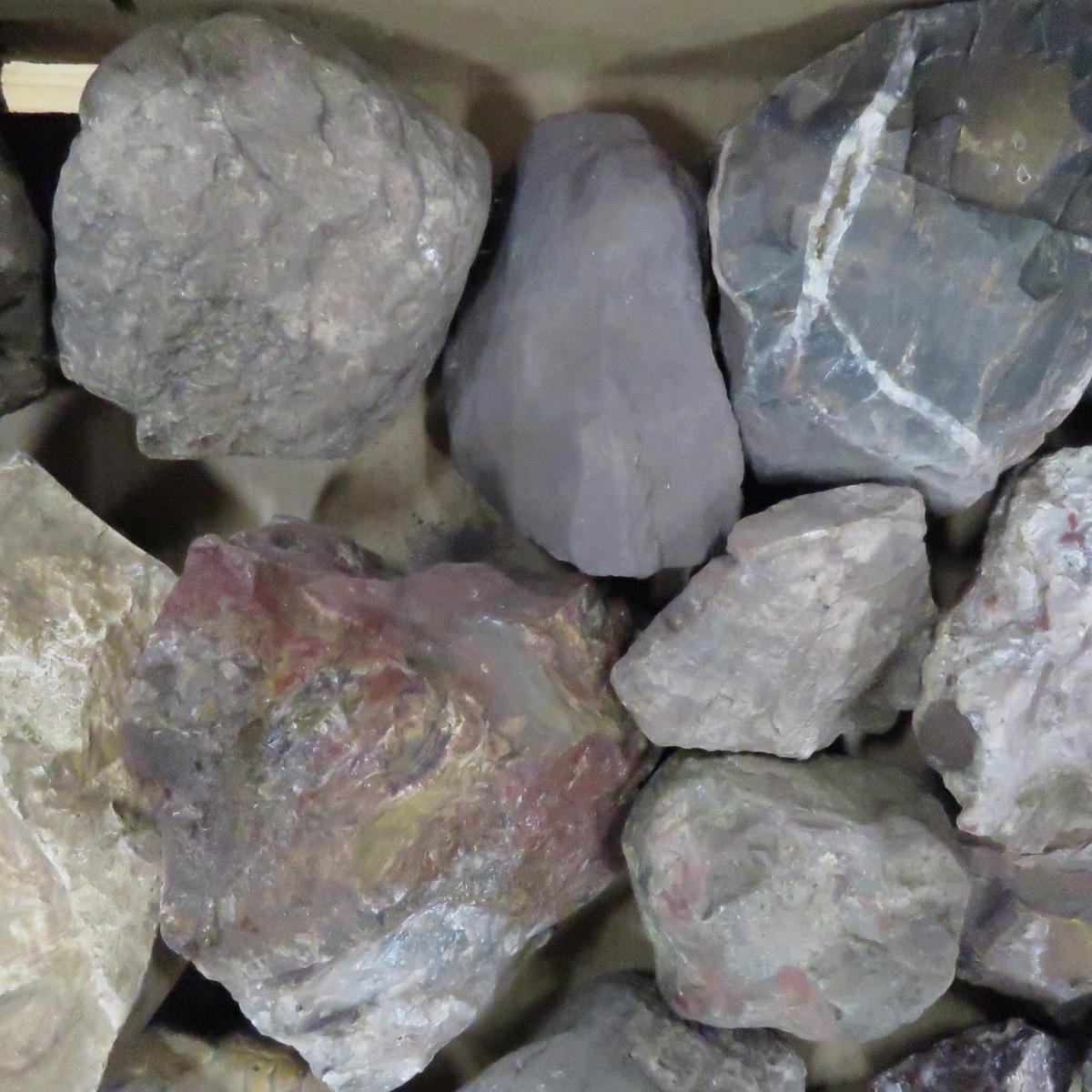 30 pounds mixed rocks, fossils, minerals