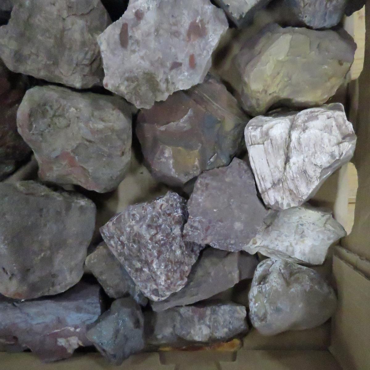 30 pounds mixed rocks, fossils, minerals