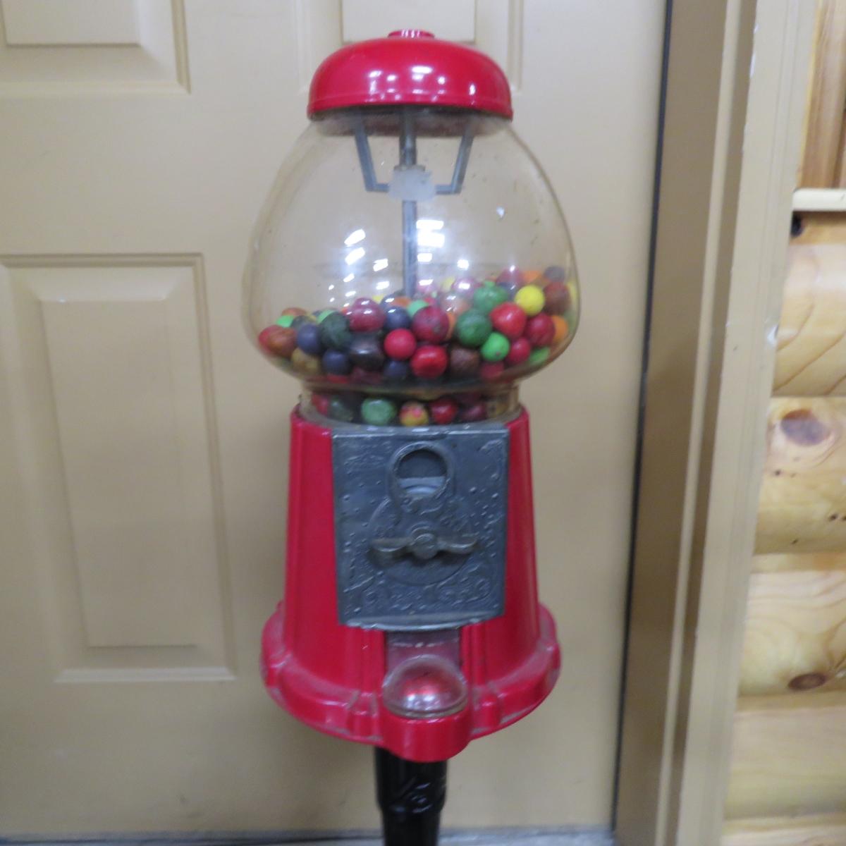 Vintage Carousel Gumball Machine