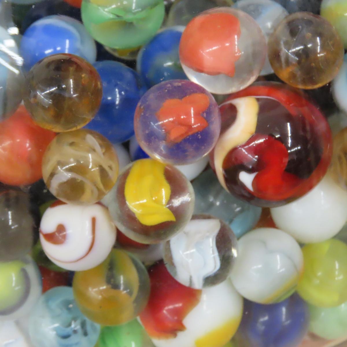 Vintage Gumball Machine Full of Marbles