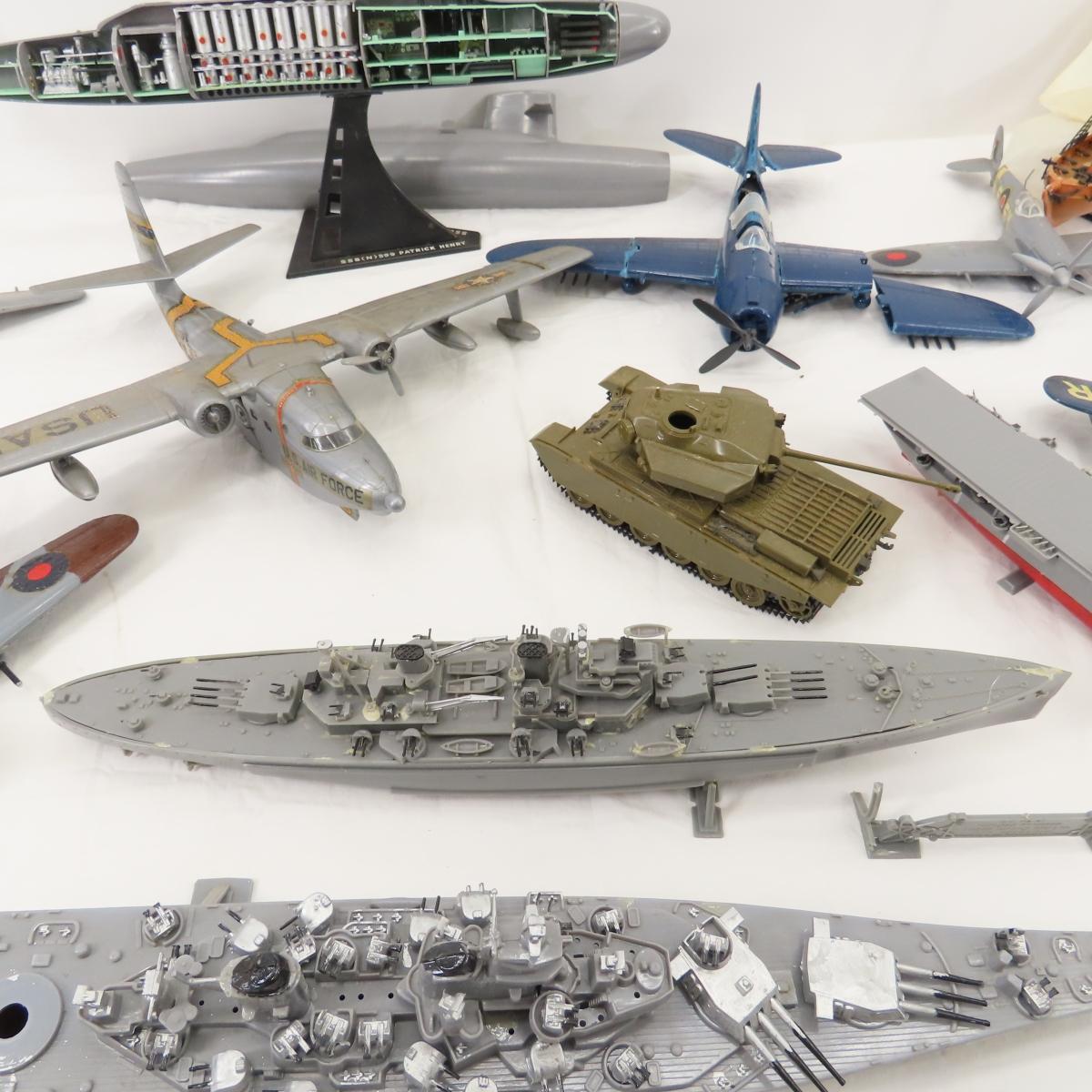 Vintage Boat and Plane Models- as shown