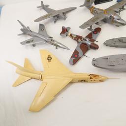 Vintage Boat and Plane Models- as shown