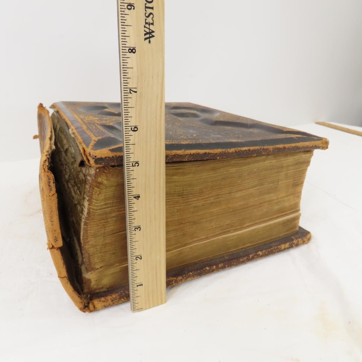 1884 Antique Bible