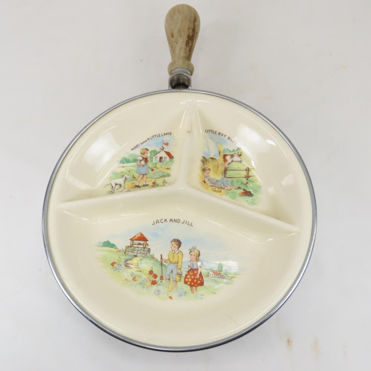 Nursery Rhyme children's dishes, baby shoes