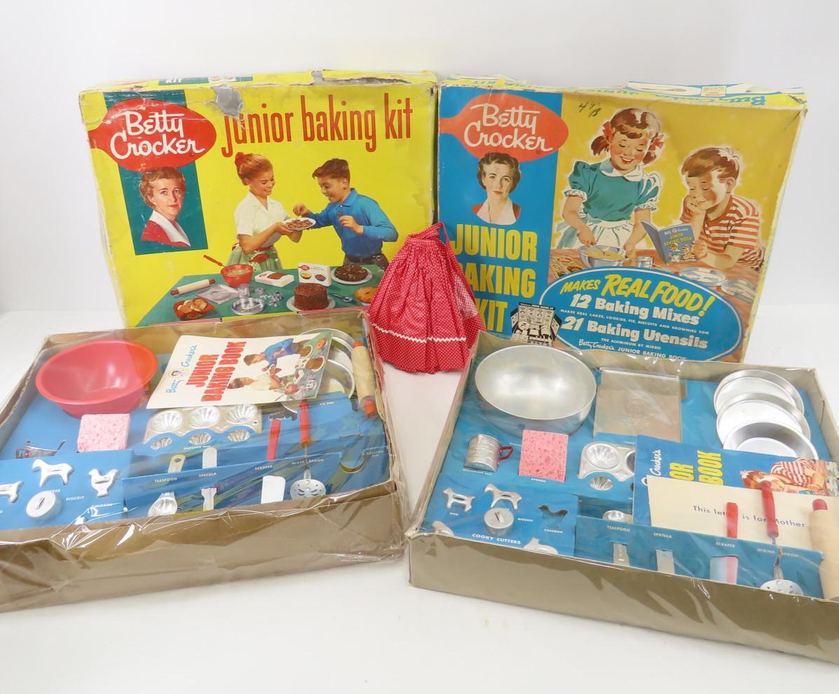 Vintage Betty Crocker Jr. Baking sets