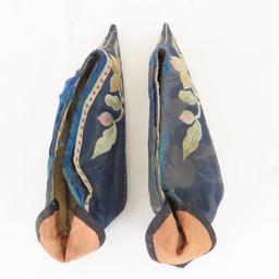 Antique Chinese foot binding shoes