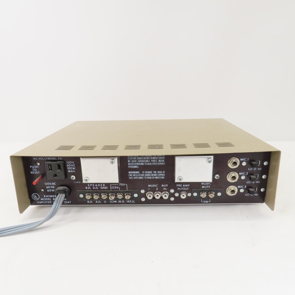 Raymer 800-35A Solid State Amplifier