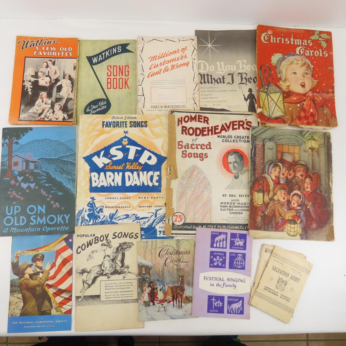 Antique Sheet Music & Books