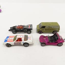 Vintage Hot Wheels with 2 Redlines & other toys