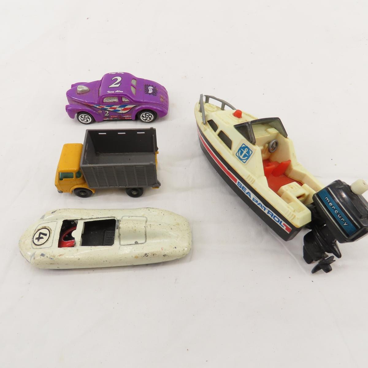 Vintage Hot Wheels with 2 Redlines & other toys