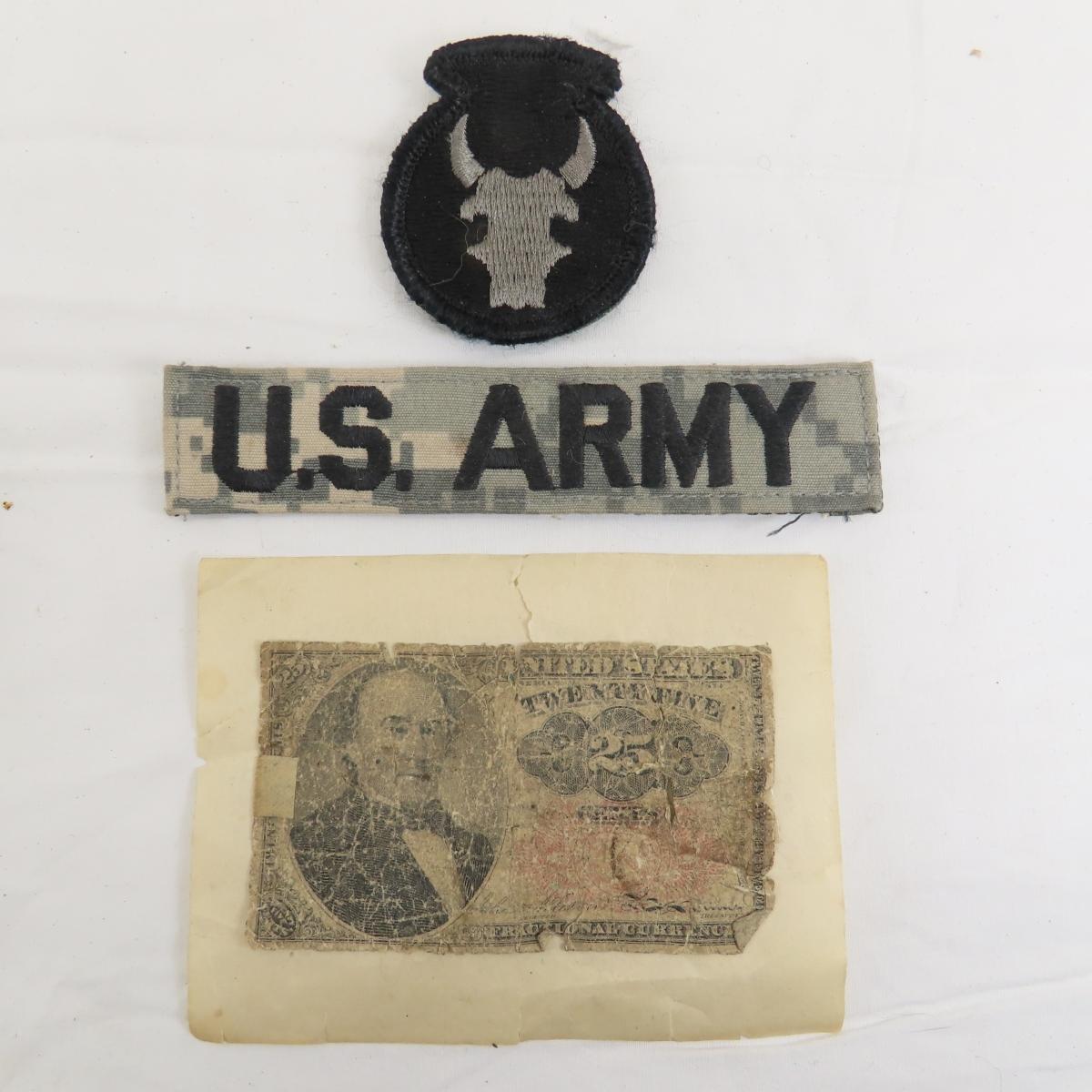 Military Insignia, Bowling Patches & Ephemera