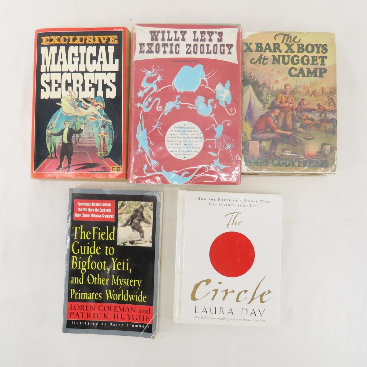 Assorted fiction and non-fiction books