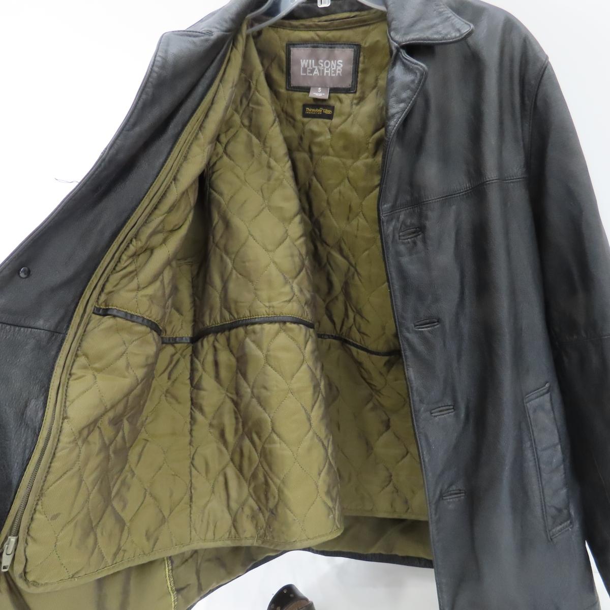 3 Vintage leather jackets