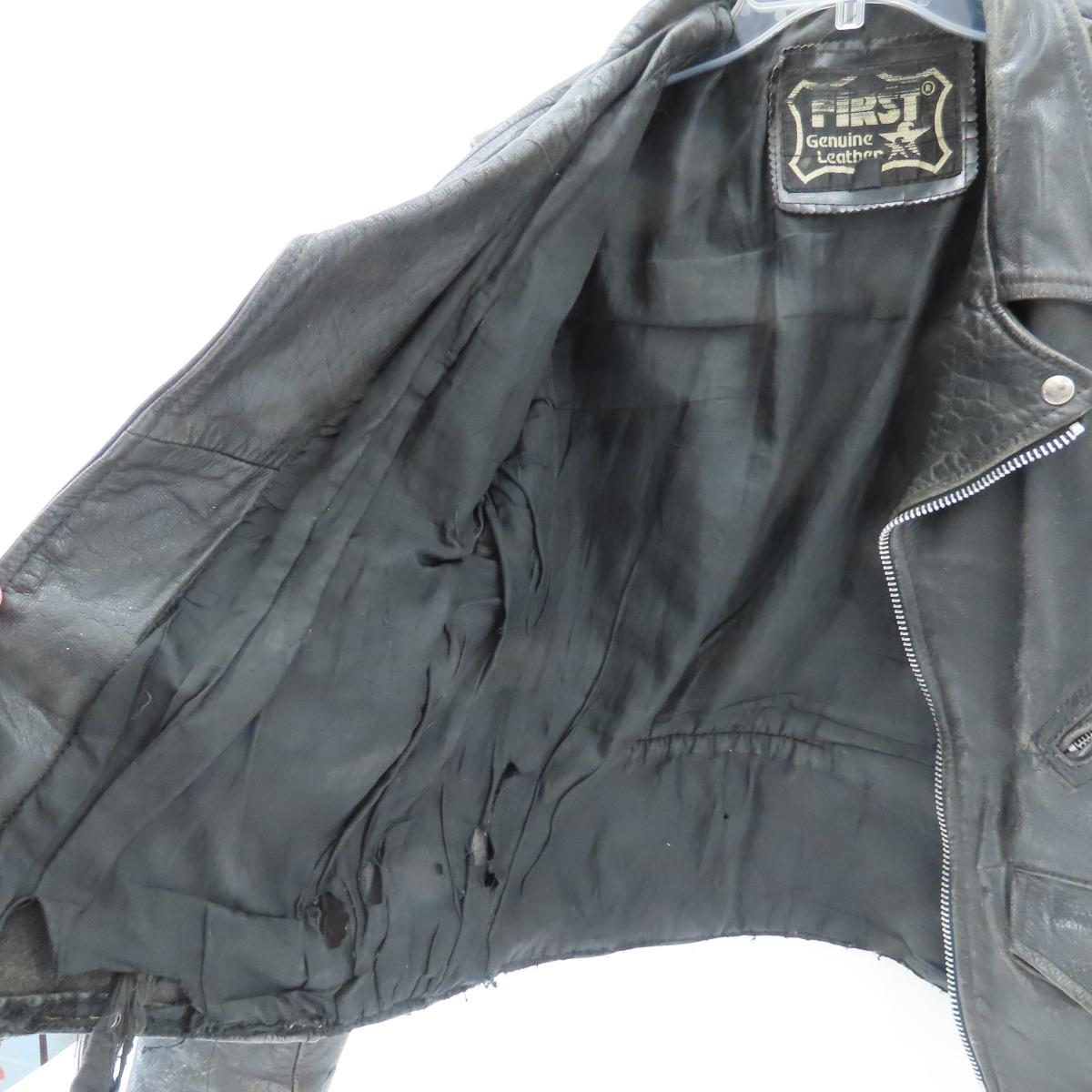 3 Vintage leather jackets