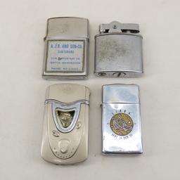 Unused and used lighters- Zippo's and others