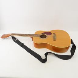 Spectrum Acoustic and Classic guitar in case