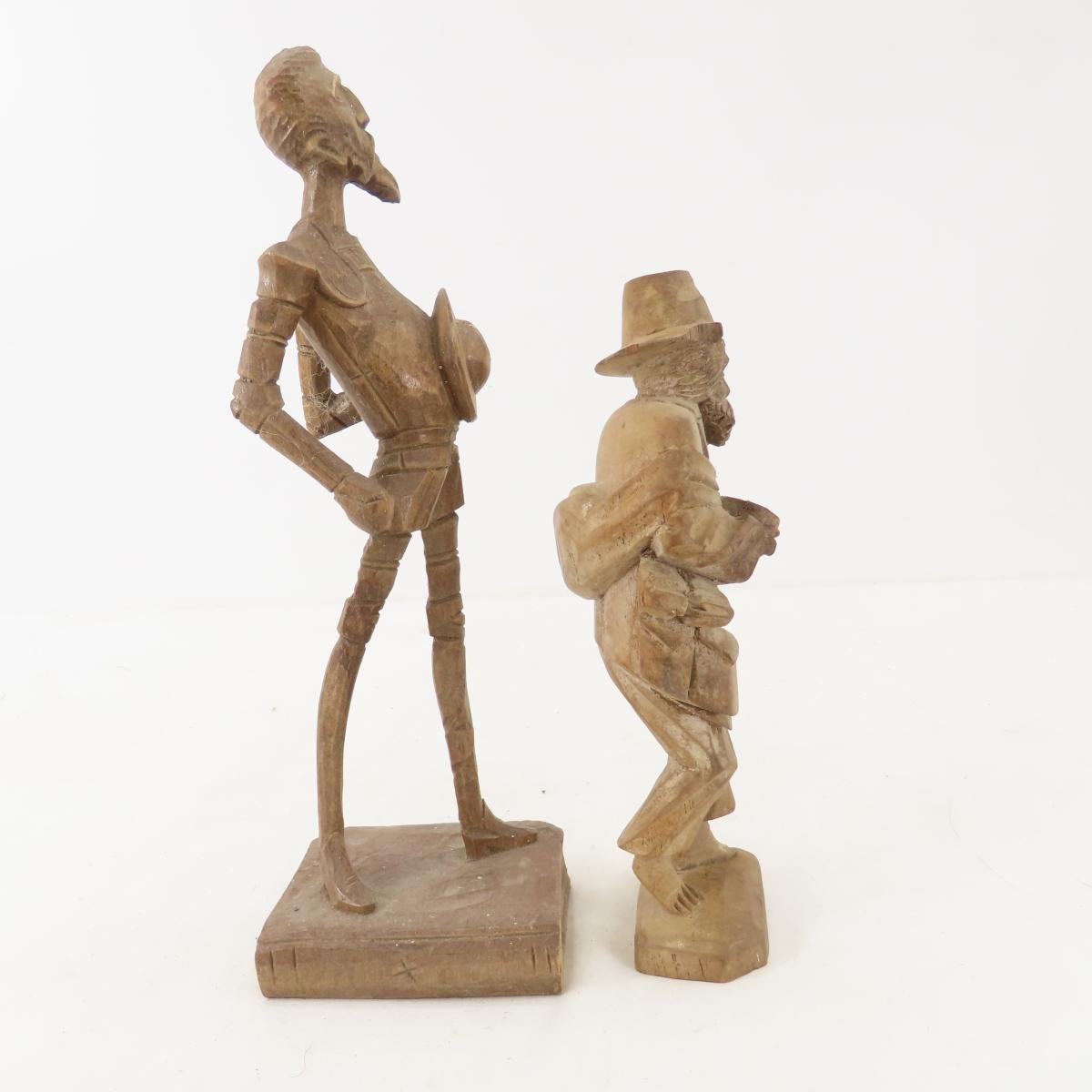 Wooden Sculptures, figures, boxes and more
