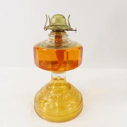 5 Antique Oil Lamps with Shades