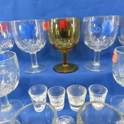 Pabst, Hamm's, Miller, Coors & Other Glass Barware