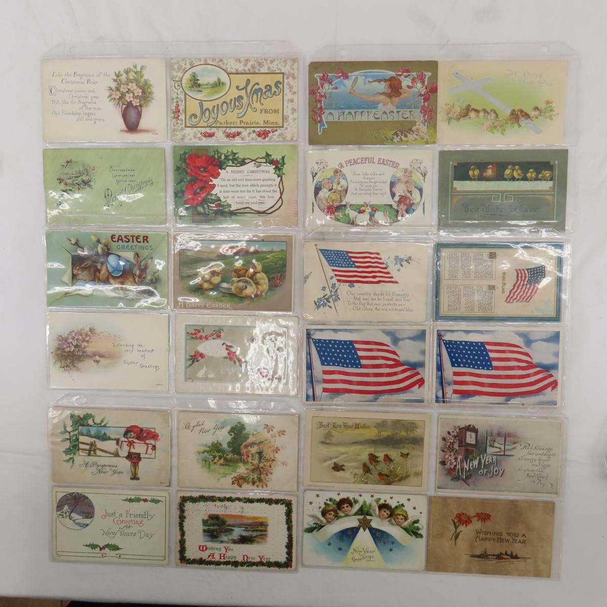 Approx 400 -Tuck's, RPPC, Antique & Vintage Postcards