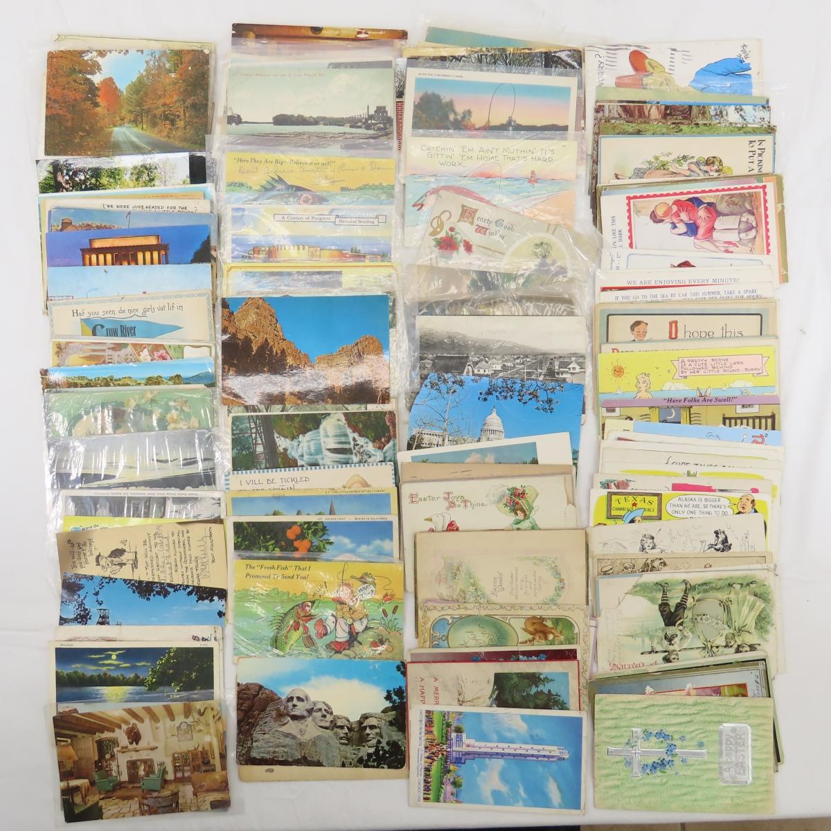 Approx 400 -Tuck's, RPPC, Antique & Vintage Postcards