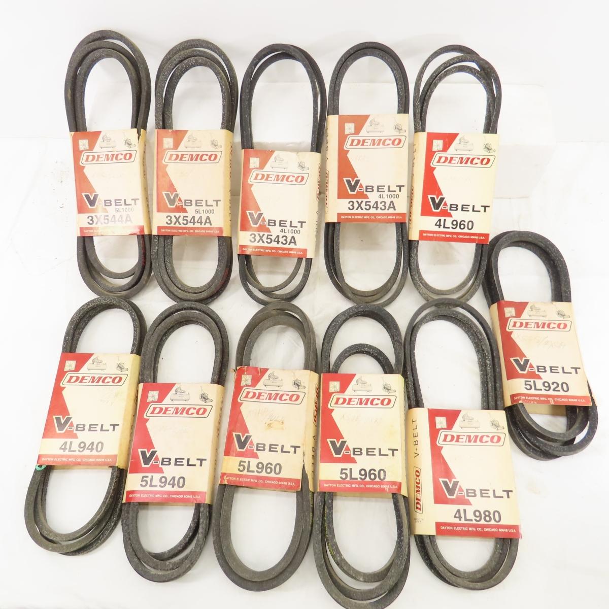 Brake Fluid, 10 Vintage V-Belts & More