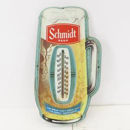 Schmidt's Thermometer, Beer Pitchers & More