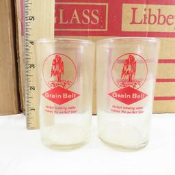 72 Grain Belt Libbey 557 7oz Split Glasses