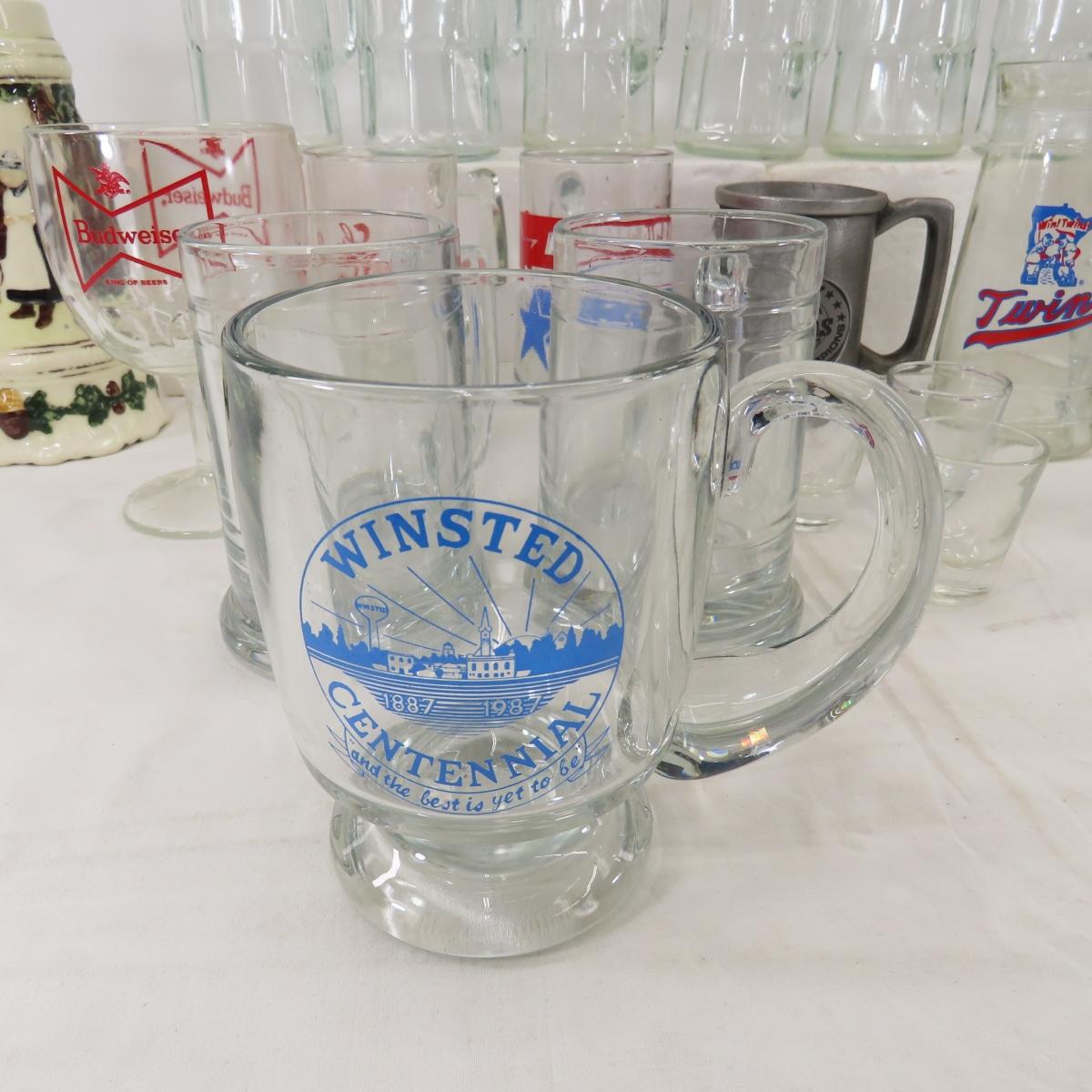 MN Vikings, Budweiser & Other Bar ware