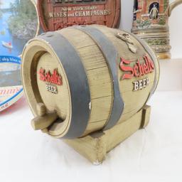 Vintage Schell's Plaster Cask, Bar Signs & More