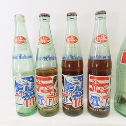 Coca-Cola, Dr. Pepper & 7-Up Bottles