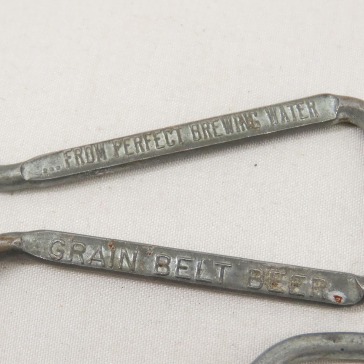 Antique Hamm's Grain Belt & Other Bottle Openers