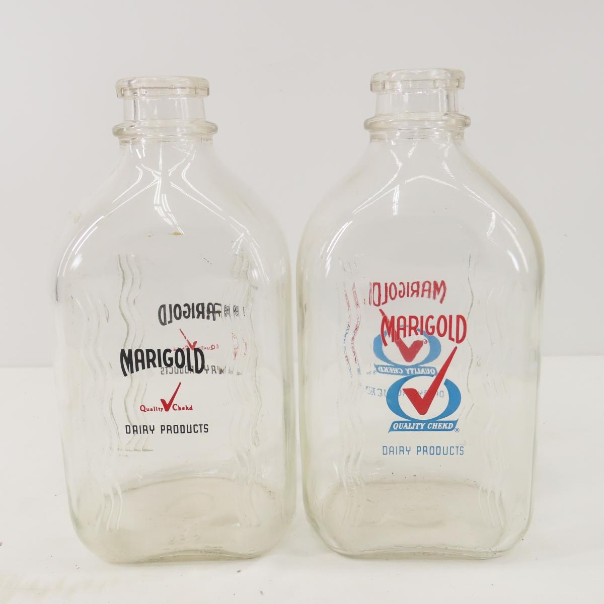 Antique Soda Bottles and Milk Bottles