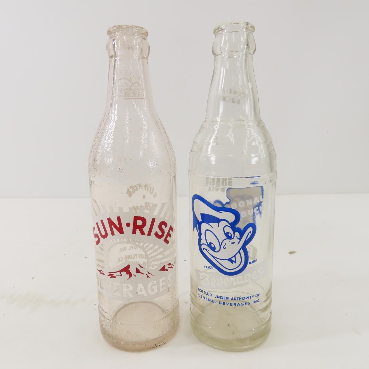 Antique Soda Bottles and Milk Bottles